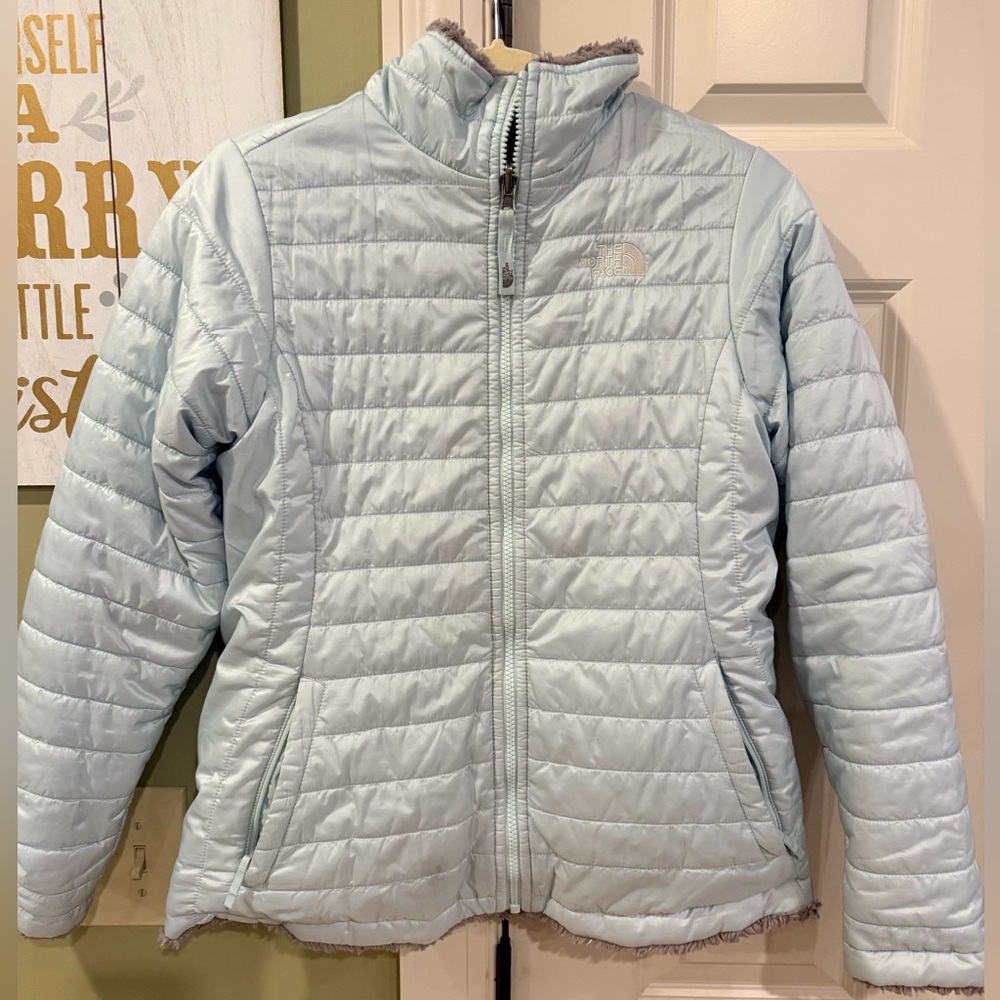 The North Face Reversible Mossbud Swirl Jacket Coat